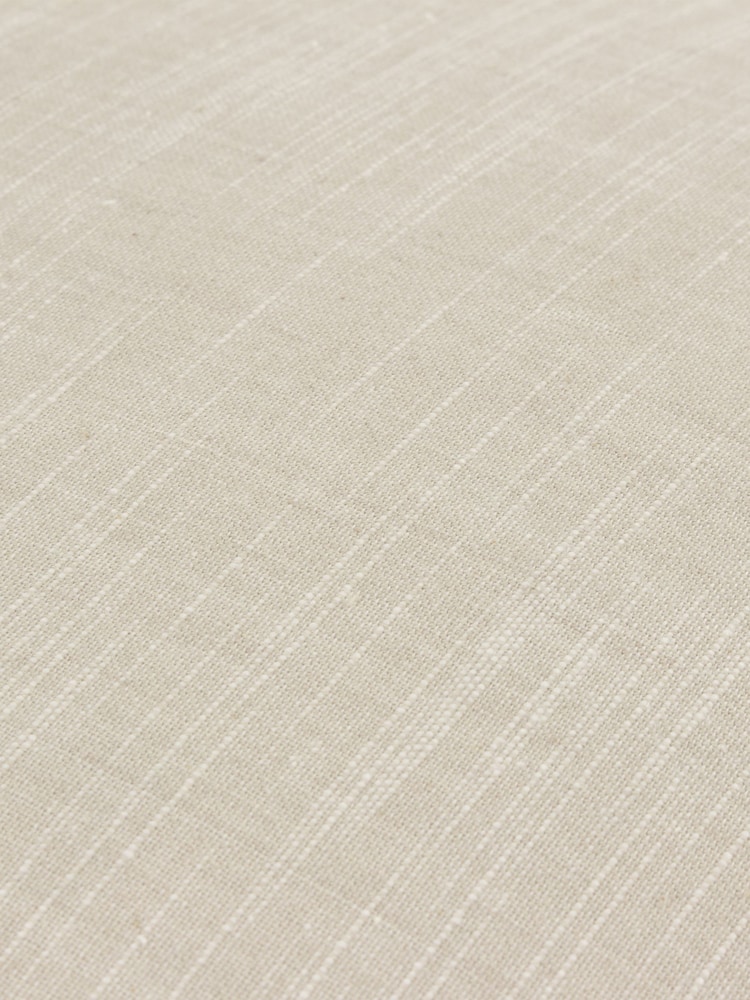Yard Natural Torresman Oxford Edged 100% Cotton Cushion - Image 4 of 4