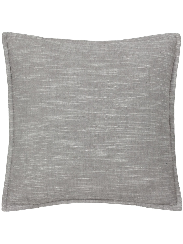 Yard Stone Torresman Oxford Edged 100% Cotton Cushion - Image 1 of 4