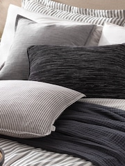 Yard Stone Stone Grey Torresman Cotton Slub Cushion - Image 6 of 6