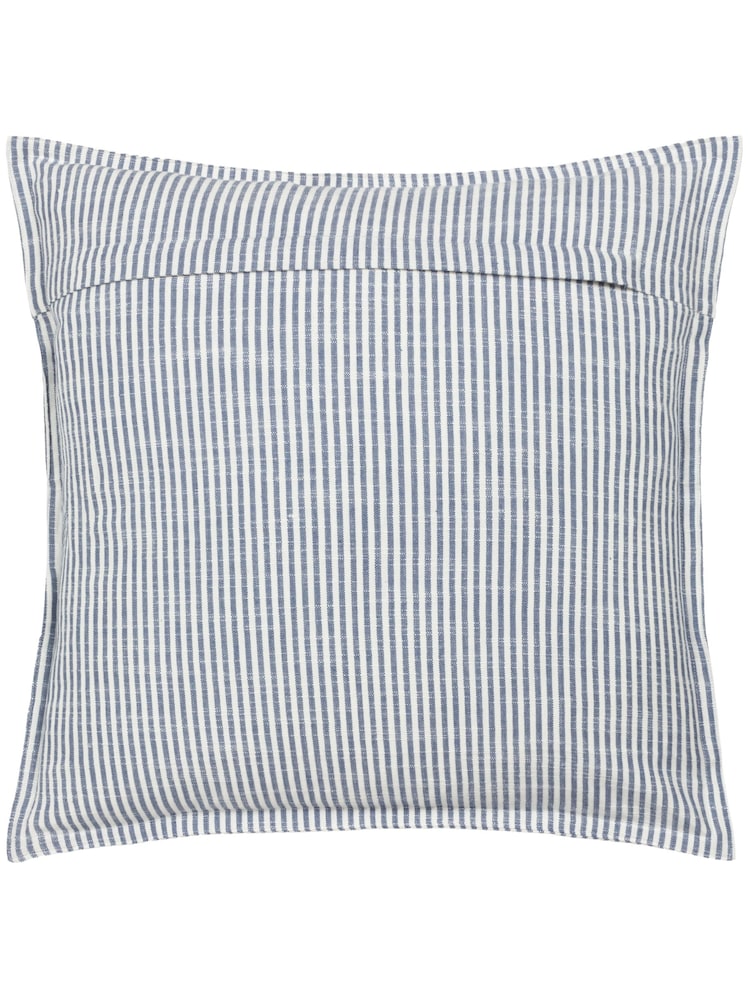 Yard Skyline Truro Stripe Yarn Dyed 100% Cotton Cushion - Image 2 of 4