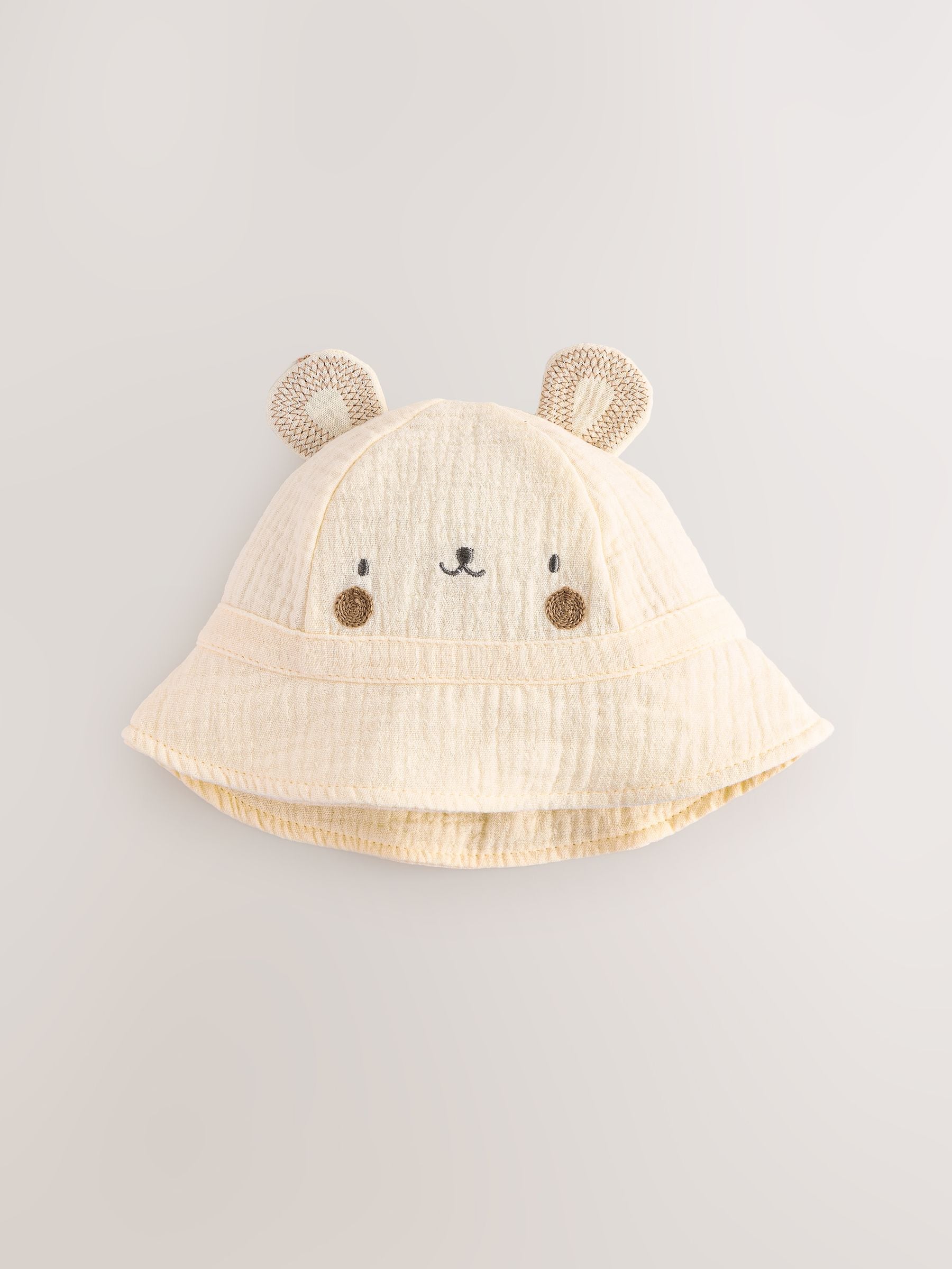 Buy Neutral Bear 100% Cotton Baby Woven Bucket Hat from Next Norway Buy Neutral Bear 100% Cotton Baby Woven Bucket Hat from Next Norway