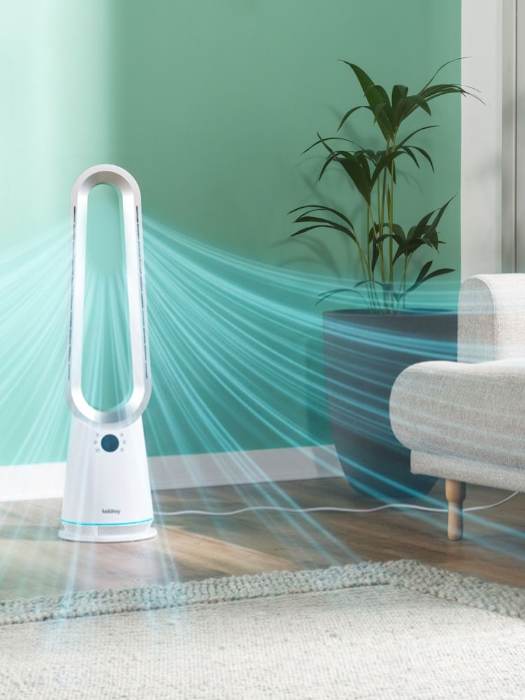 Beldray White 2 IN 1 BLADELESS FAN - Image 2 of 5 Beldray White 2 IN 1 BLADELESS FAN - Image 2 of 5
