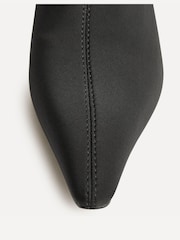 Linzi Black Context Stiletto Heel Ankle Boots - Image 5 of 5