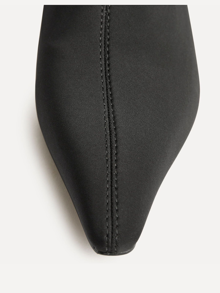 Linzi Black Context Stiletto Heel Ankle Boots - Image 5 of 5 Linzi Black Context Stiletto Heel Ankle Boots - Image 5 of 5