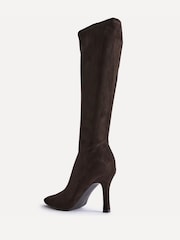 Linzi Brown Alexia Stretch High Leg Boots - Image 3 of 5
