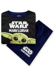 Character Blue Star Wars The Mandalorian Short Pyjamas Set - Image 11 of 11