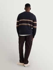 Wax London Wilde Crew Brush Bold Stripe Jumper - Imagen 2 de 4