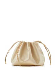 Moda in Pelle Lotty Ruched Bucket Shoulder Bag - Изображение 2 4
