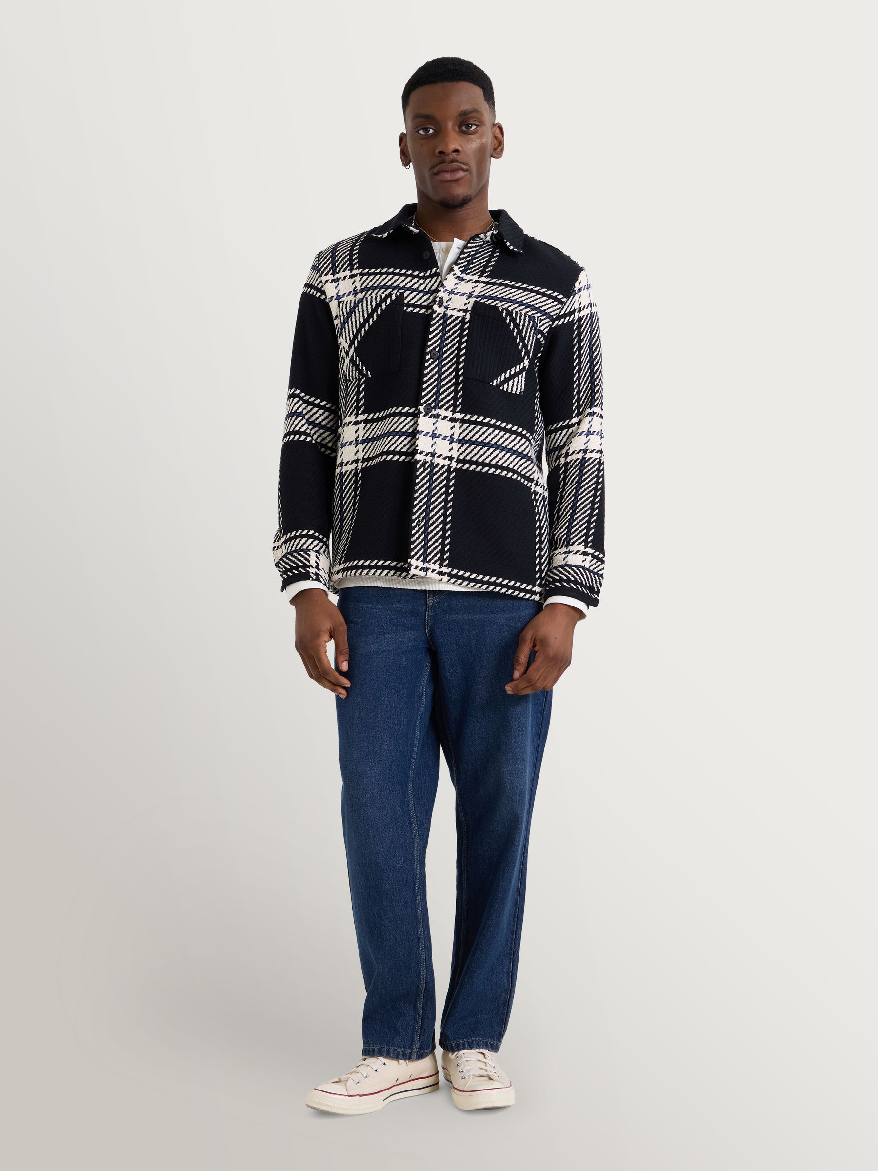 Buy Wax London Black Whiting Overshirt from Next USA