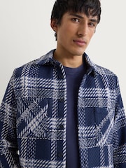 Azul - Sobrecamisa Wax London Whiting - Imagen 4 de 4
