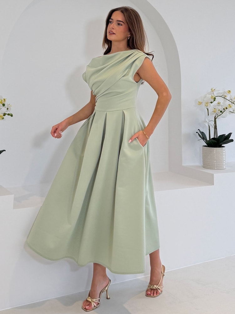 pastel green skater dress Gubotare Tween Party Dress Girls Dress Short Sleeve A-Line Swing Fashion Skater Dress (Light Green,Size 10-12 Years)