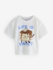 Cotton On Pink Baby Essential Short Sleeve Graphic T-Shirts 2 Pack - Image 5 of 8