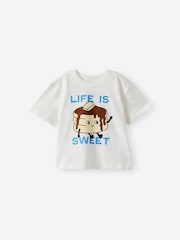Cotton On Pink Baby Essential Short Sleeve Graphic T-Shirts 2 Pack - Image 6 of 8