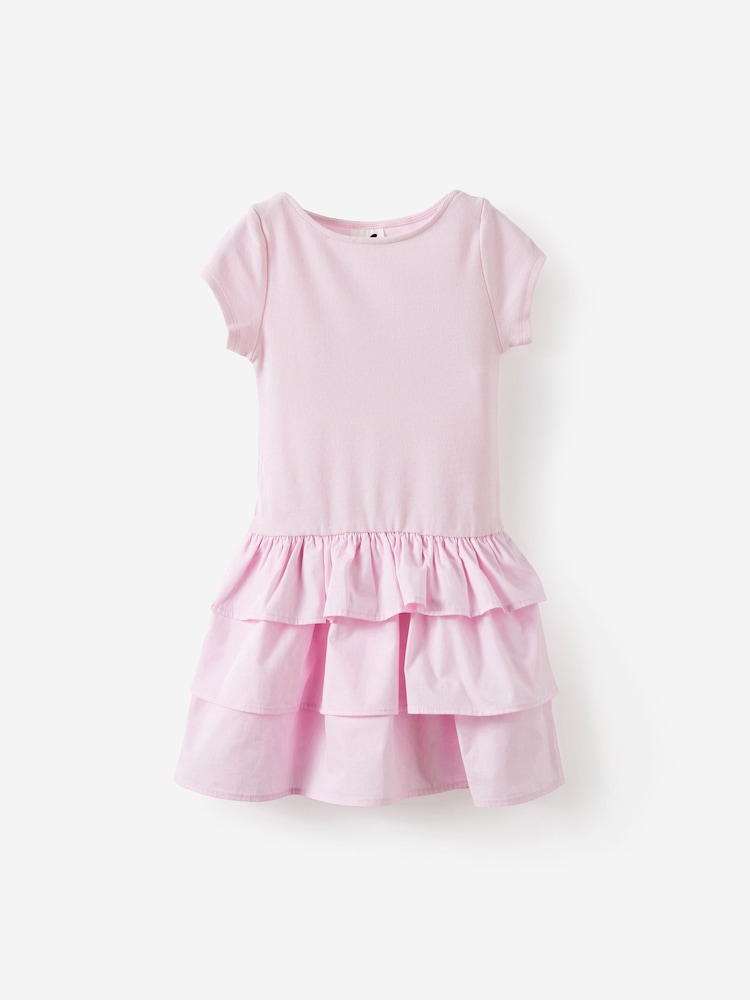 Cotton On Pink Lila Short Sleeve Dress - Image 1 of 3