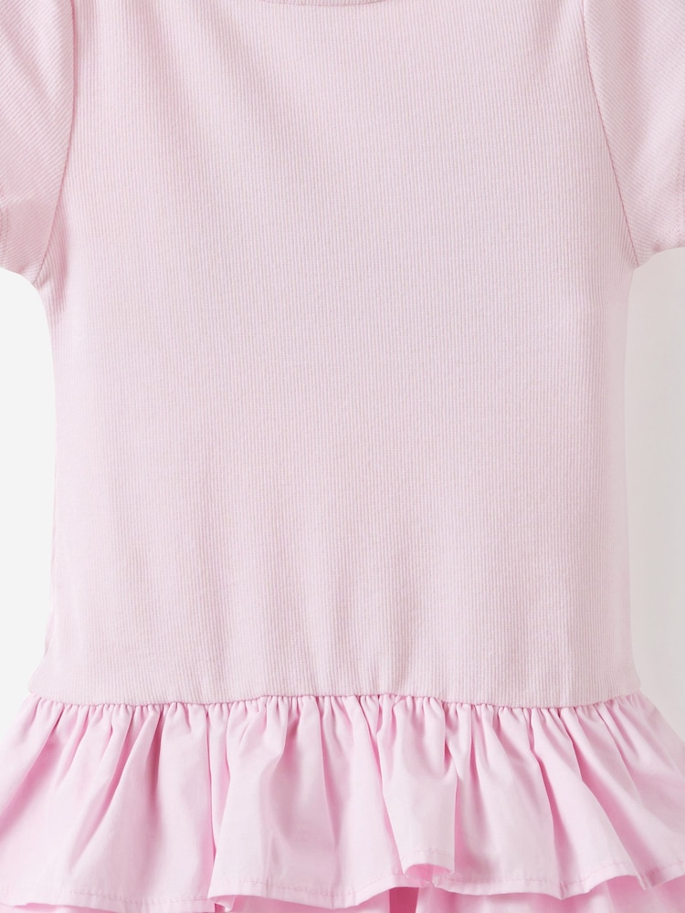 Cotton On Pink Lila Short Sleeve Dress - Image 2 of 3