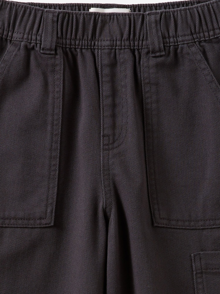 Cotton On Black Carpenter Trousers - Image 2 of 3