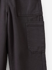 Cotton On Black Carpenter Trousers - Image 3 of 3