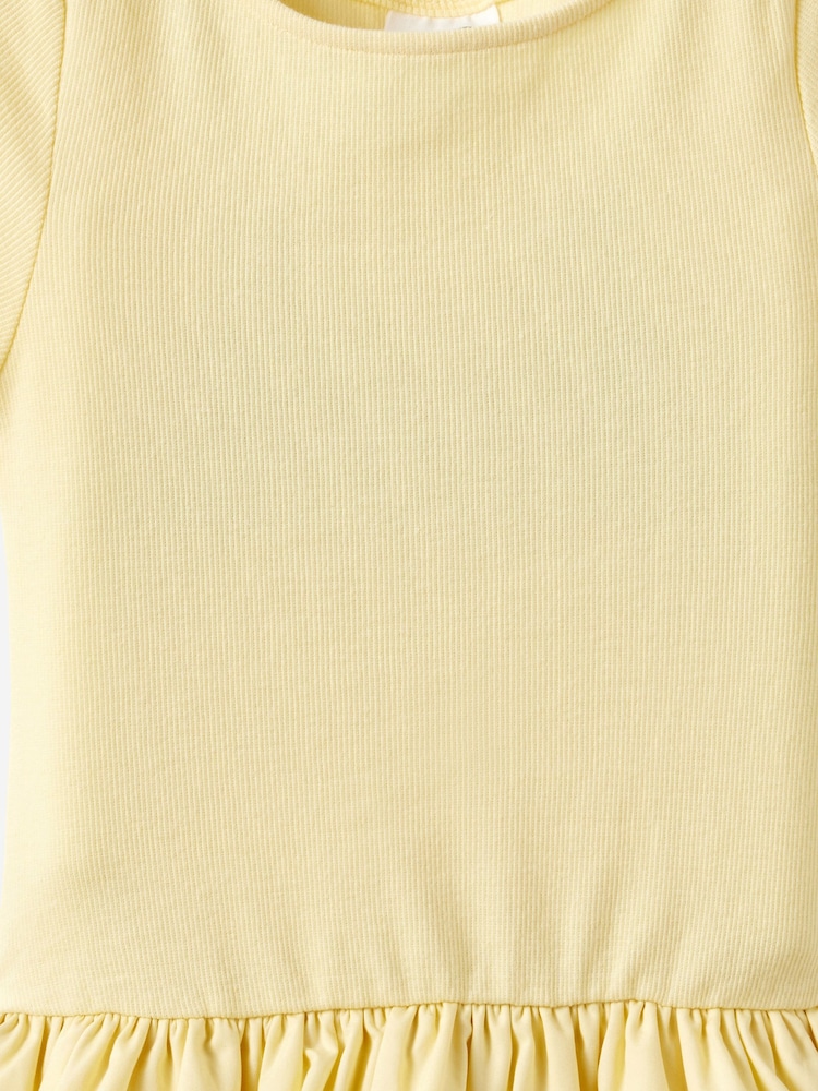 Cotton On Yellow Lila Short Sleeve Dress - Image 2 of 3