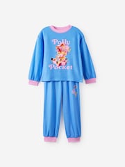 Cotton On Blue Polly Pocket Snooze Soft Long Sleeve Pyjamas Set - Image 1 of 3