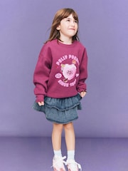 Cotton On Red Polly Pocket Sammy Oversized Sweatshirt - Image 1 of 4