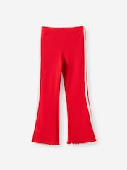 Cotton On Bright Red Francine Flared Trousers - Image 1 of 3