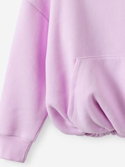 Violet - Cotton On Hanorac cu glugă supradimensionat Sienna Bubble Hem - Imaginea 3 din 3