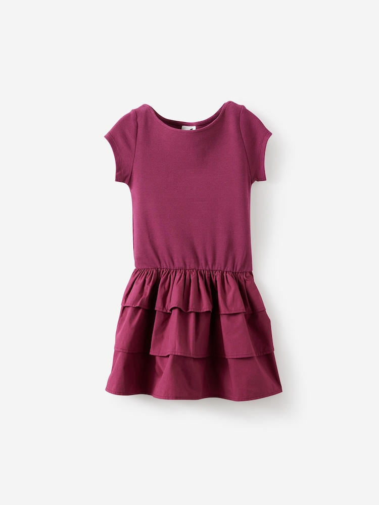 Cotton On Red Lila Short Sleeve Dress - Image 1 of 3