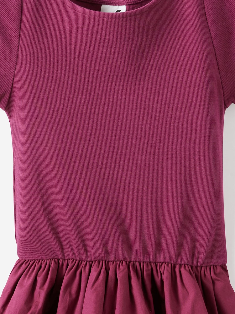 Cotton On Red Lila Short Sleeve Dress - Image 2 of 3
