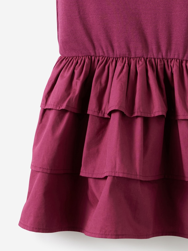 Cotton On Red Lila Short Sleeve Dress - Image 3 of 3