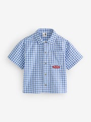 Cotton On Blue Jasper Boxy Skate Shirt - Image 1 of 3