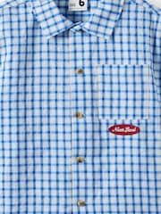 Cotton On Blue Jasper Boxy Skate Shirt - Image 2 of 3