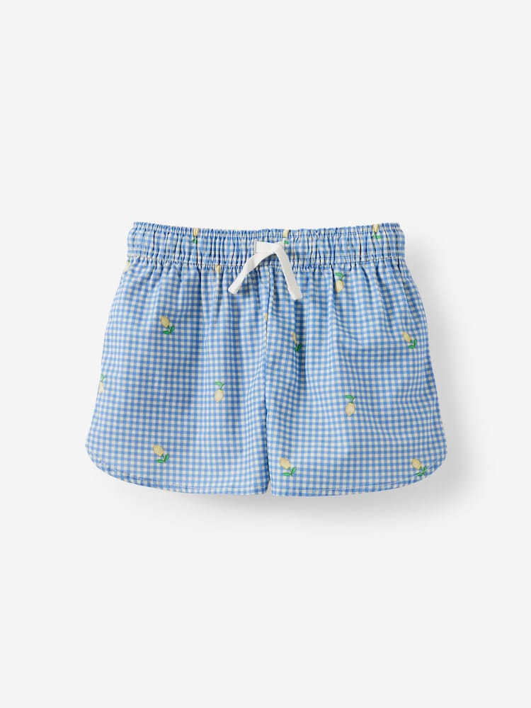 Cotton On Blue Gigi Woven Shorts - Image 1 of 3 Cotton On Blue Gigi Woven Shorts - Image 1 of 3