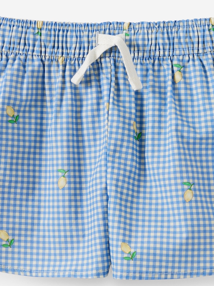 Cotton On Blue Gigi Woven Shorts - Image 2 of 3 Cotton On Blue Gigi Woven Shorts - Image 2 of 3