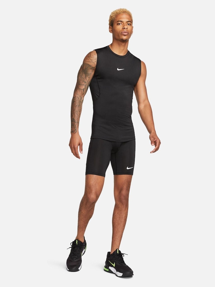 Nike Black Pro Dri-FIT Tight Sleeveless Training Top - Image 5 of 5 Nike Black Pro Dri-FIT Tight Sleeveless Training Top - Image 5 of 5