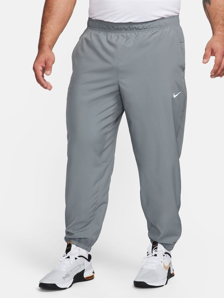 Nike Smoke Grey Dri-FIT Form Tapered Training Joggers - Image 2 of 6