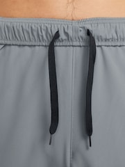Nike Smoke Grey Dri-FIT Form Tapered Training Joggers - Image 5 of 6