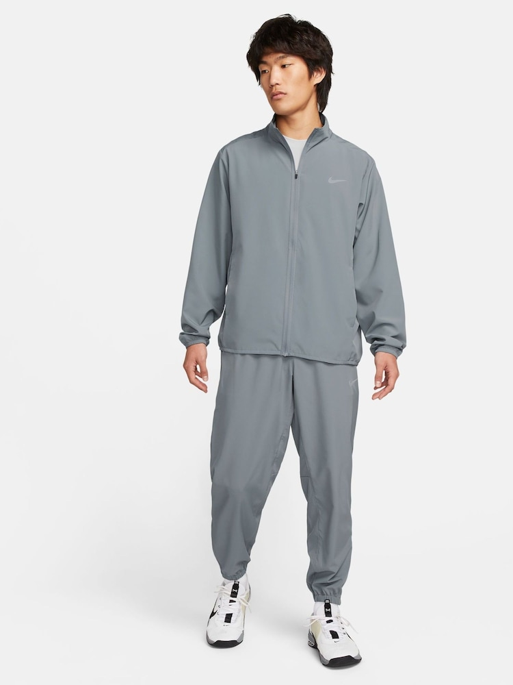 Nike Smoke Grey Dri-FIT Form Tapered Training Joggers - Image 6 of 6