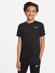črna - Trening majica Nike Dri-FIT Miler - Slika 1 iz 12