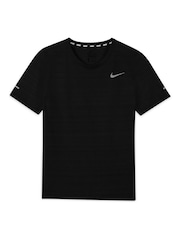 črna - Trening majica Nike Dri-FIT Miler - Slika 9 iz 12