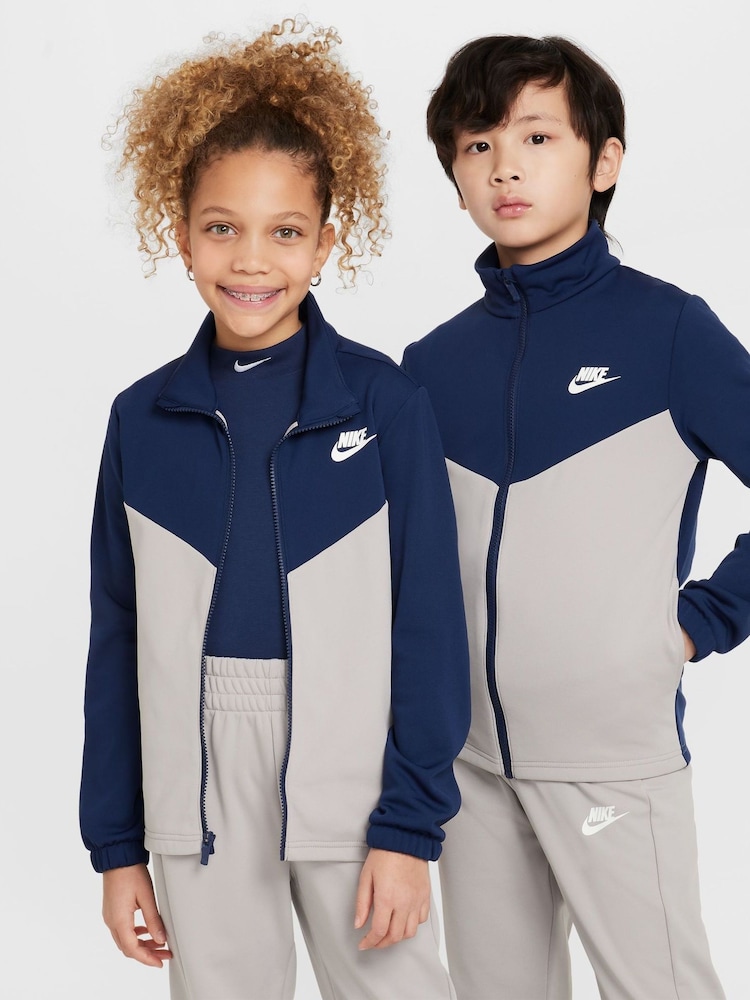 Nike Midnight Navy Full Zip Tracksuit - Image 3 of 11