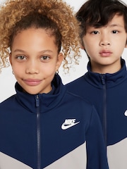 Nike Midnight Navy Full Zip Tracksuit - Image 8 of 11