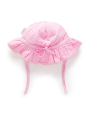 Purebaby Pink Hailspot Sunhat - Image 1 of 2
