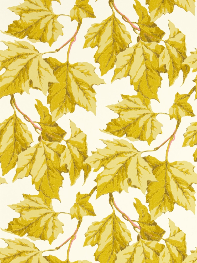 Harlequin Citrine Dappled Leaf 10.05M Wallpaper - Image 1 of 1