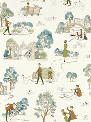 Sanderson Breeze Blue 101 Dalmatians 10.05M Wallpaper - Image 3 of 3