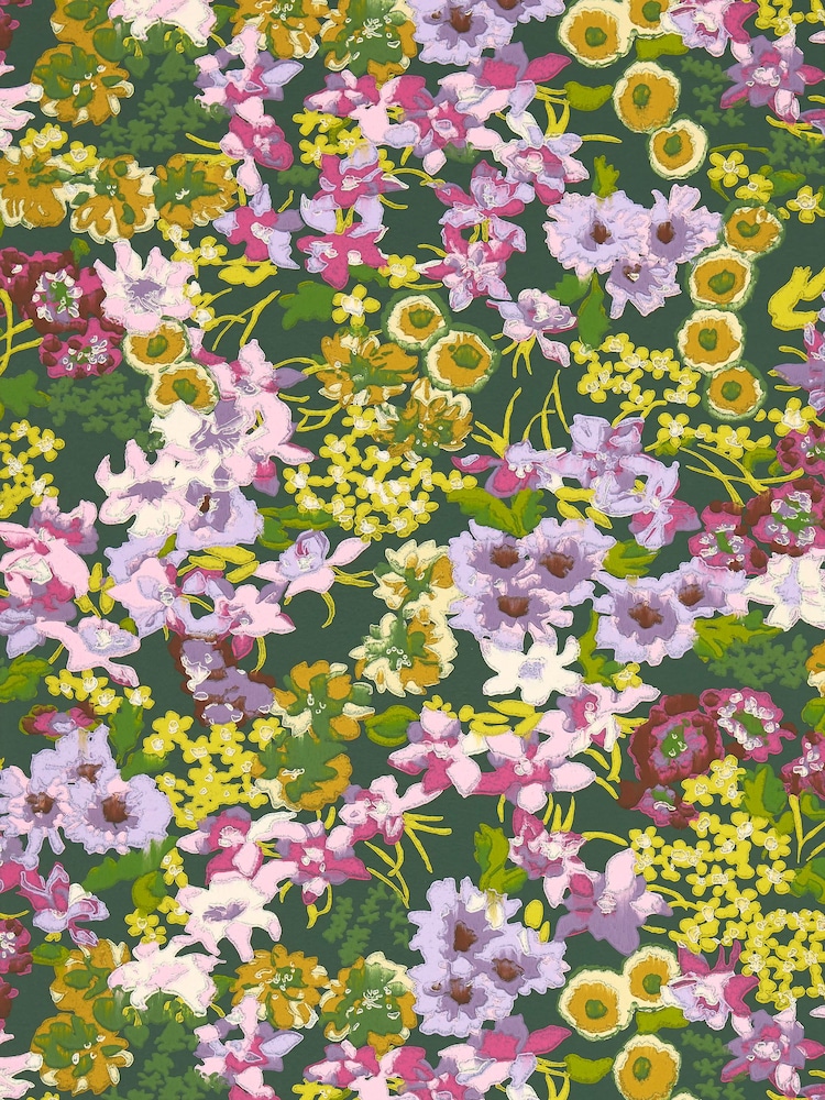 Harlequin Emerald Wildflower Meadow 10.05M Wallpaper - Image 1 of 1