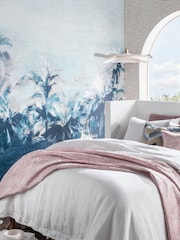 Clarke and Clarke Alberi Midnight Banner 10.05M Wallpaper - Image 2 of 3