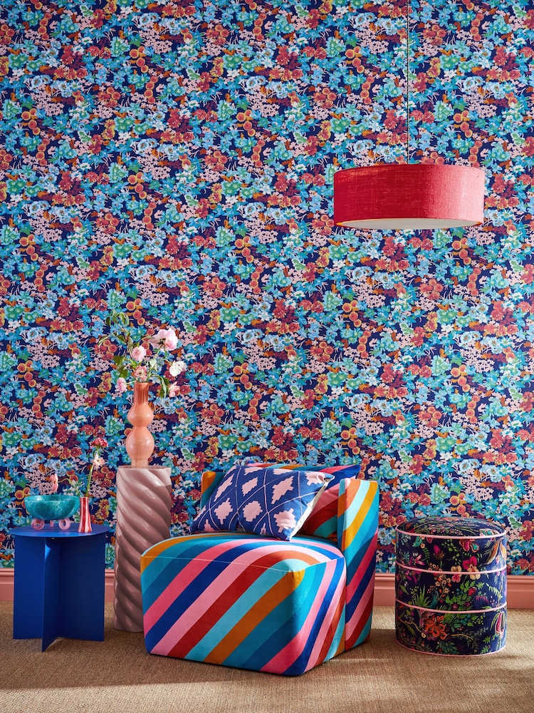 Harlequin Lapis Wildflower Meadow 10.05M Wallpaper - Image 1 of 3