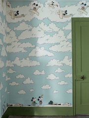 Sanderson Sea Salt Mickey In The Clouds 7.25M Wallpaper - Image 3 of 3