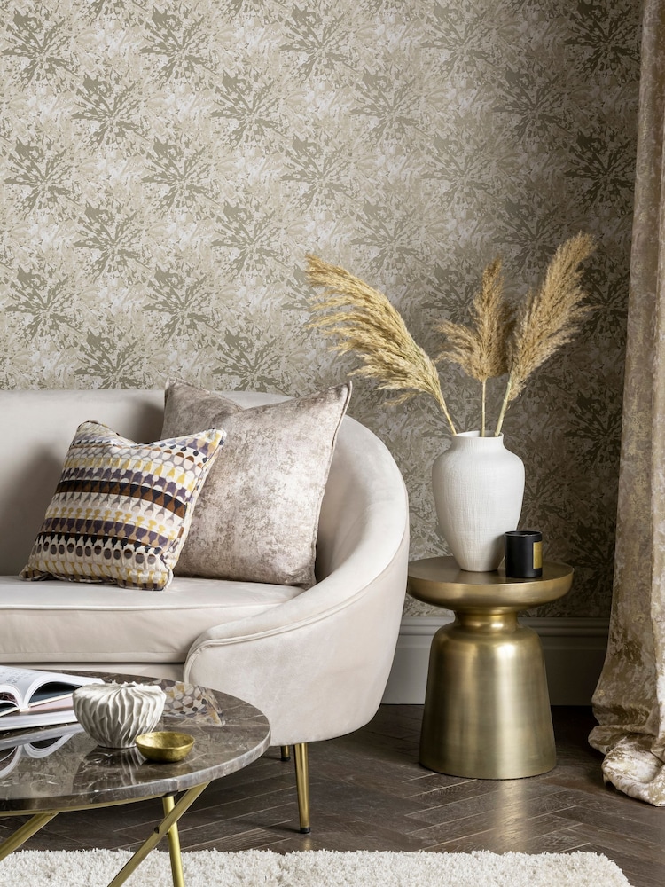 Clarke and Clarke Dipinto Ivory 10.05M Wallpaper - Image 2 of 4