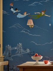 Sanderson Evening Blue Peter Pan 10.05M Wallpaper - Image 1 of 3